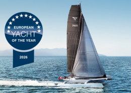 Dragonfly 36 winner of European Yacht of the Year 2026
