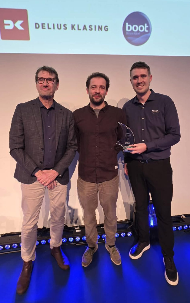 Jens+Peter-EYOTY2026 European Yacht of the Year 2026 award presented to Jens and Peter Quorning