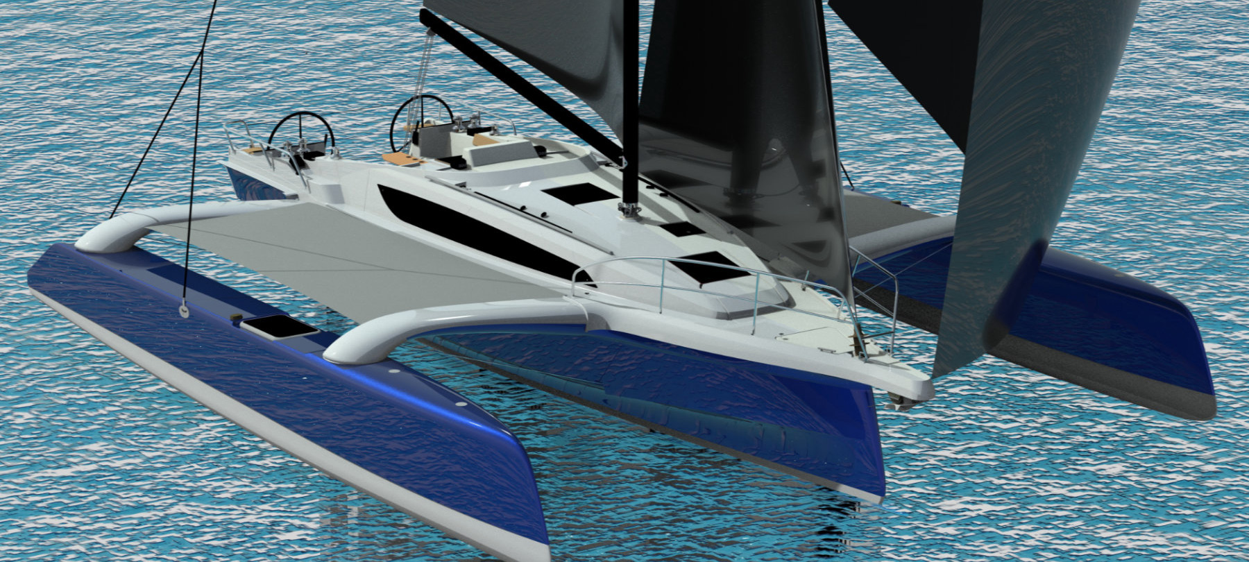 Dragonfly 33 trimaran